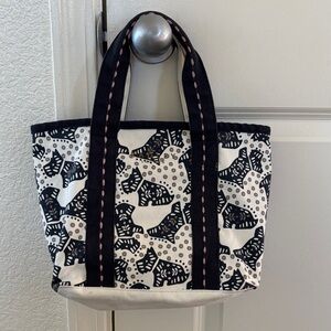Radley London Navy and White Mini Tote